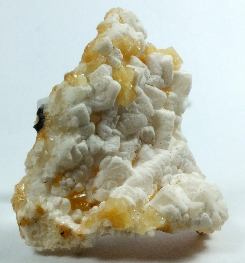 Calcite On Chabazite