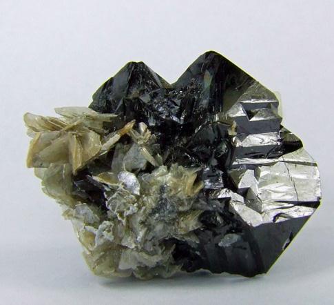 Cassiterite On Muscovite