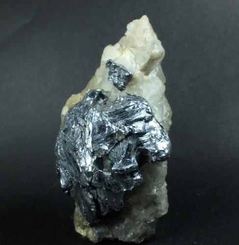 Molybdenite On Quartz