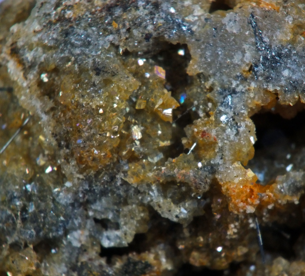 Stibnite Ankerite & Cervantite