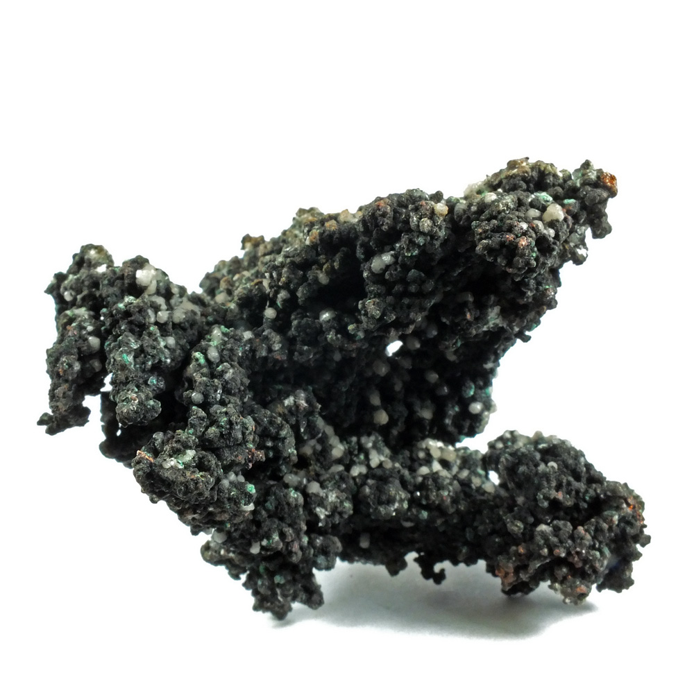 Tenorite Calcite On Native Copper