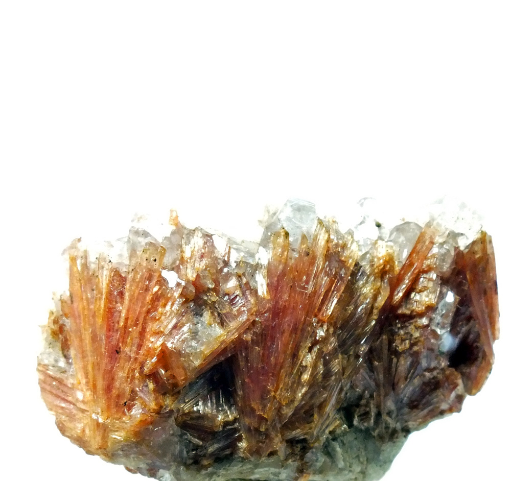 Apophyllite On Inesite