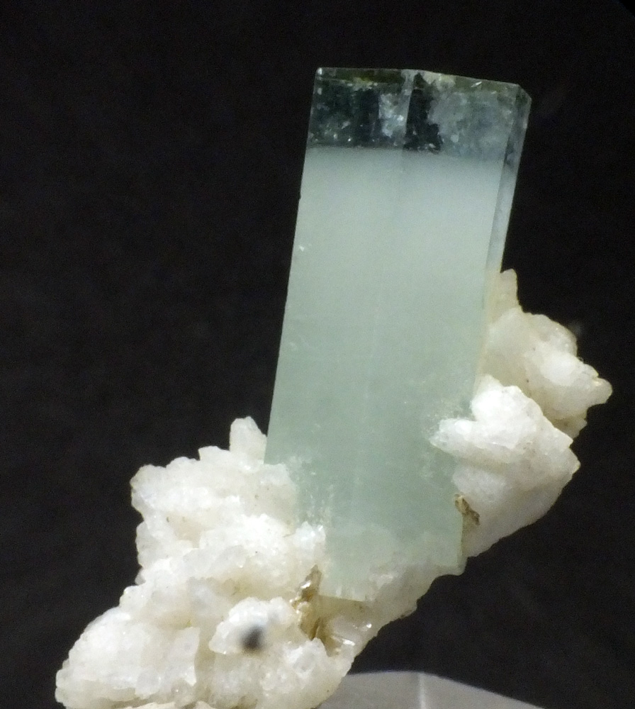 Aquamarine On Albite