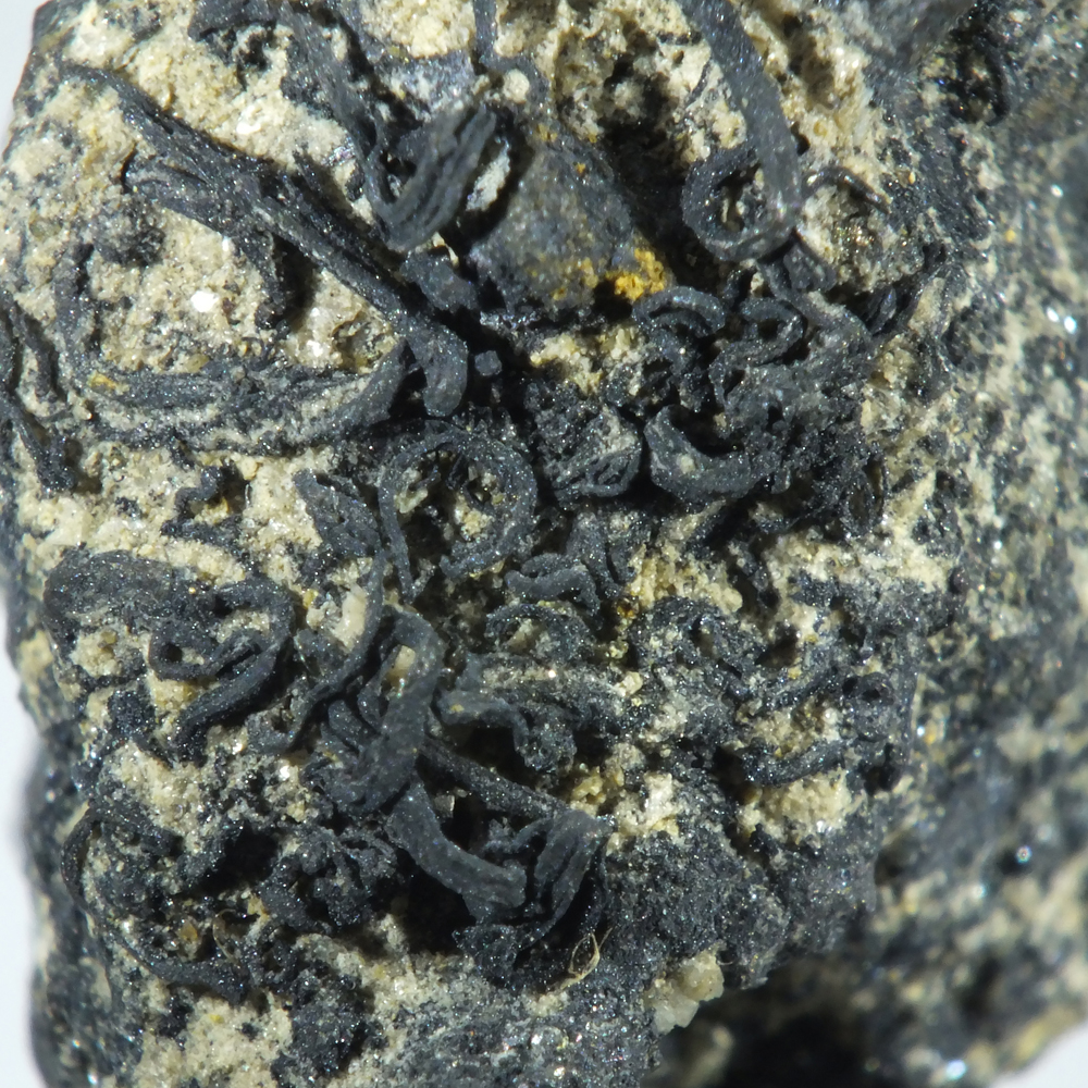 Acanthite On Native Silver