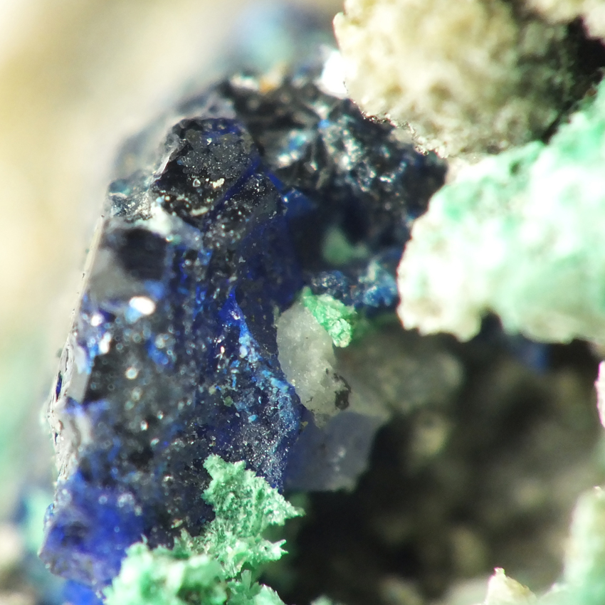 Azurite Malachite & Cerussite