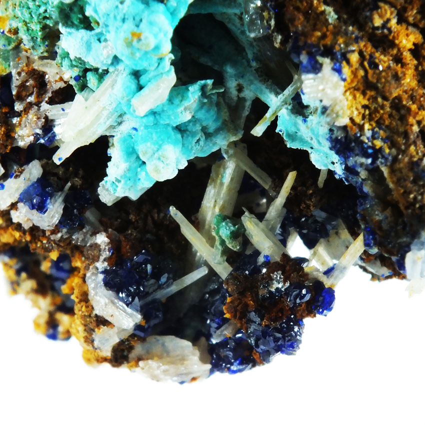 Cerussite Azurite & Chrysocolla