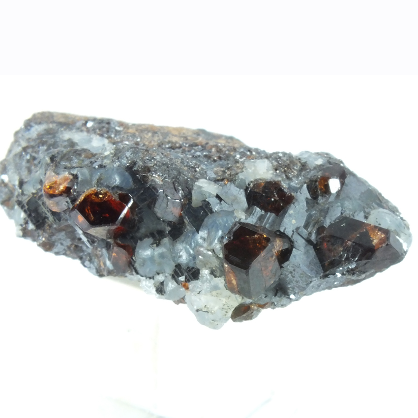 Spessartine In Quartz & Galena