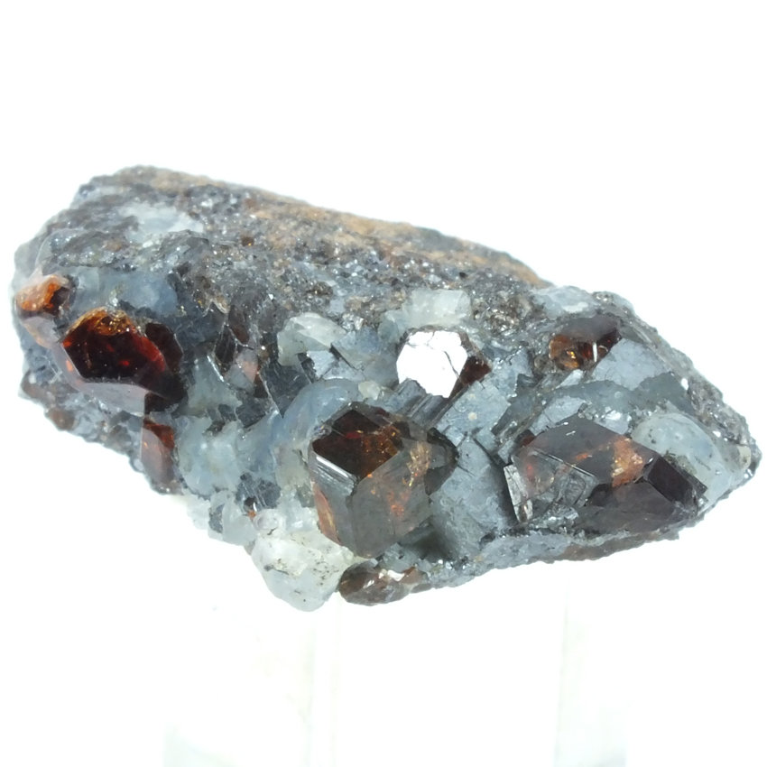 Spessartine In Quartz & Galena