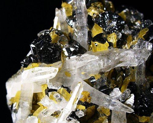 Cassiterite & Quartz