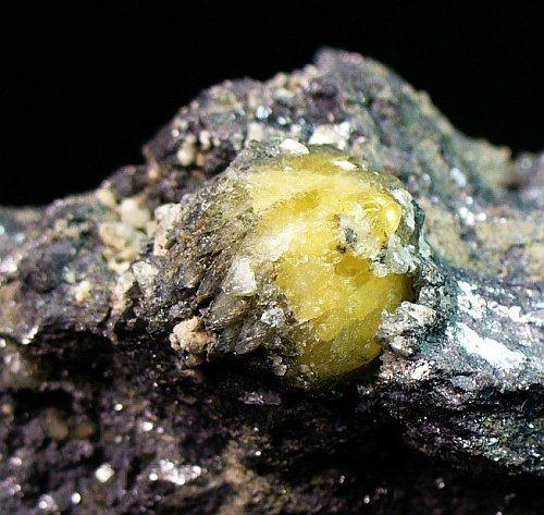 Cerussite On Galena