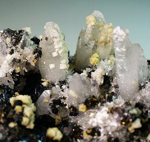 Chalcostibite Sphalerite Quartz Dolomite & Pyrite