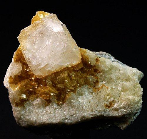 Fluorite On Dolomite