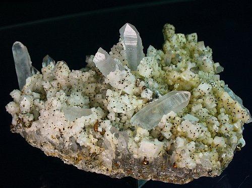 Quartz Dolomite Chalcopyrite