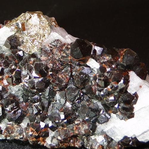 Almandine & Chalcopyrite