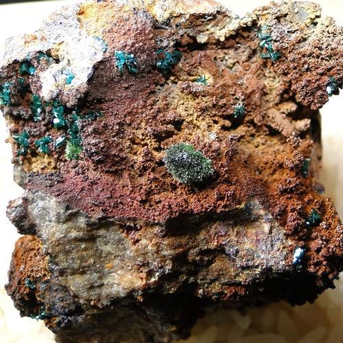 Libethenite & Pseudomalachite