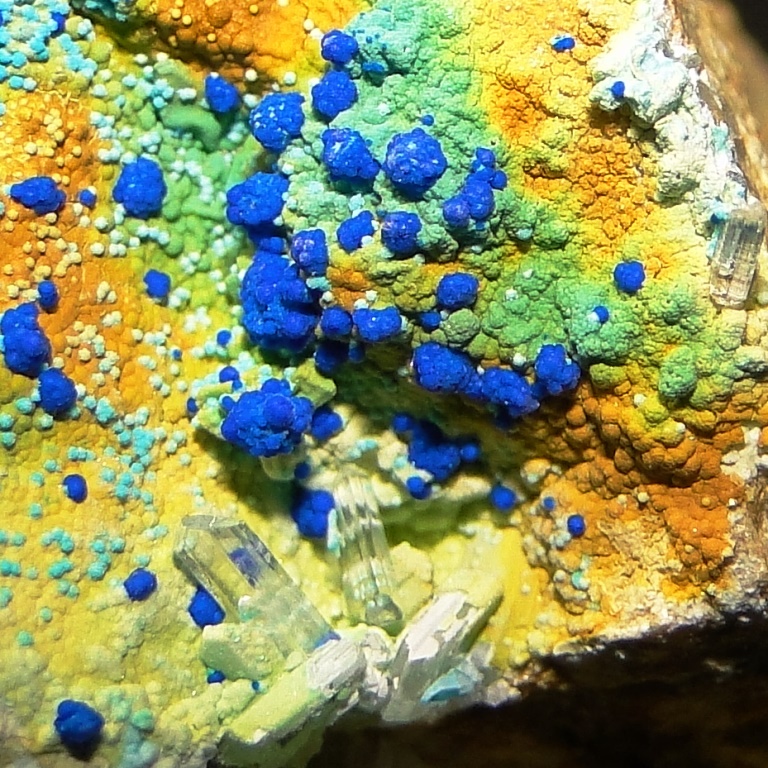 Cyanotrichite & Chalcoalumite