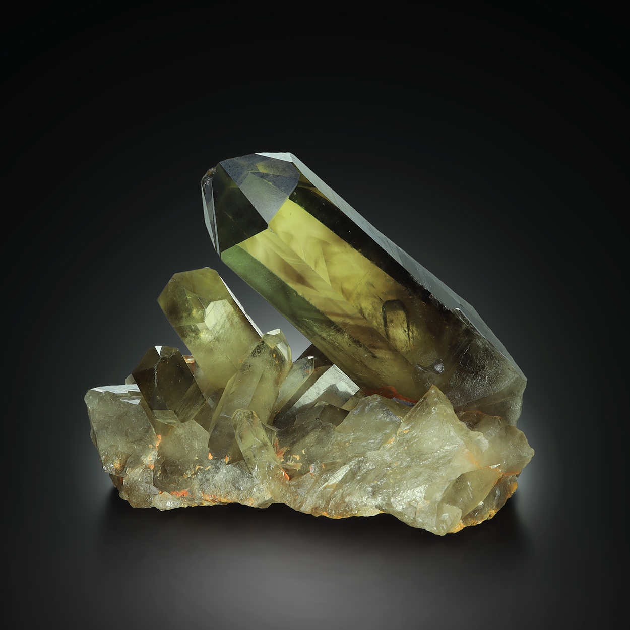 Quartz Var Citrine