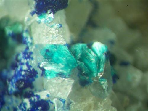 Clinotyrolite & Azurite