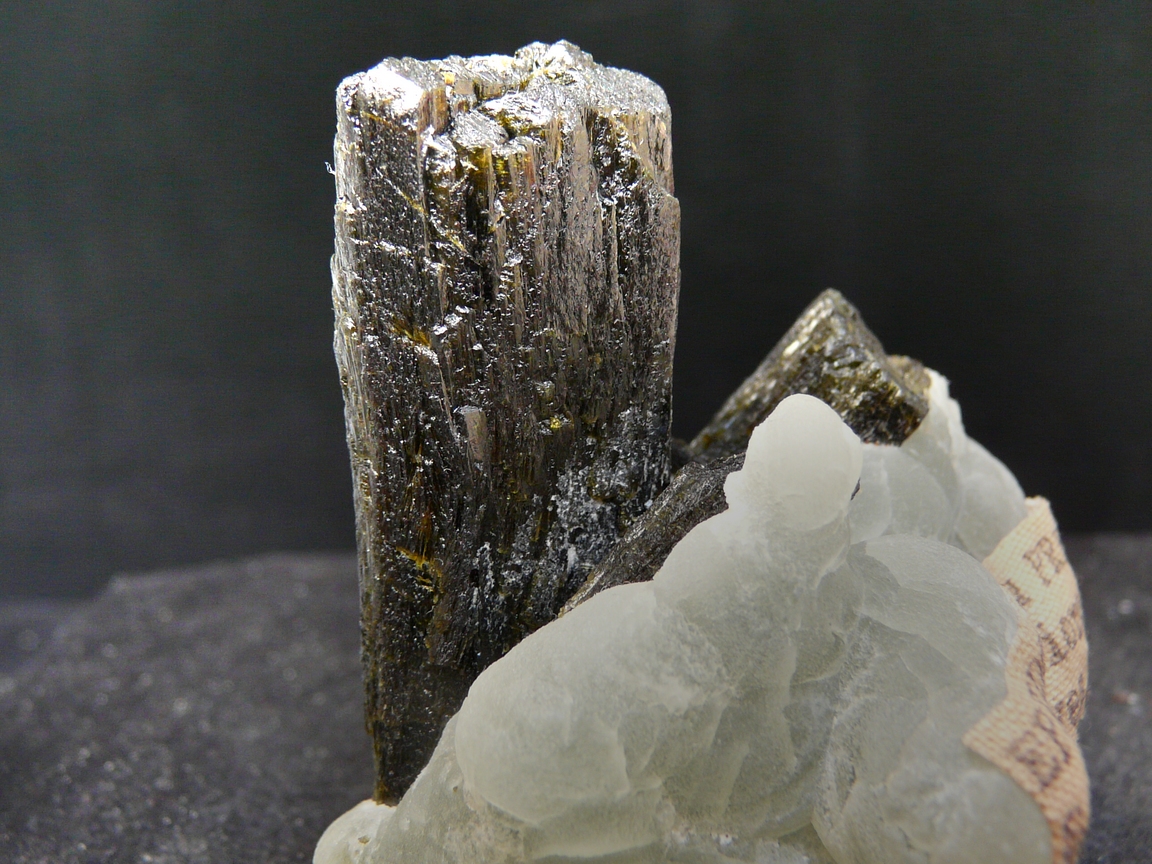 Epidote On Prehnite