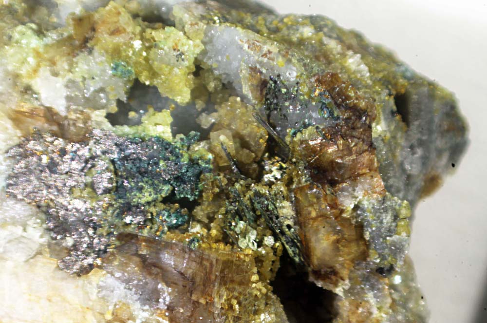 Breithauptite & Millerite