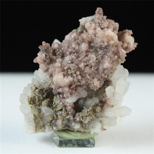 Rhodochrosite & Quartz