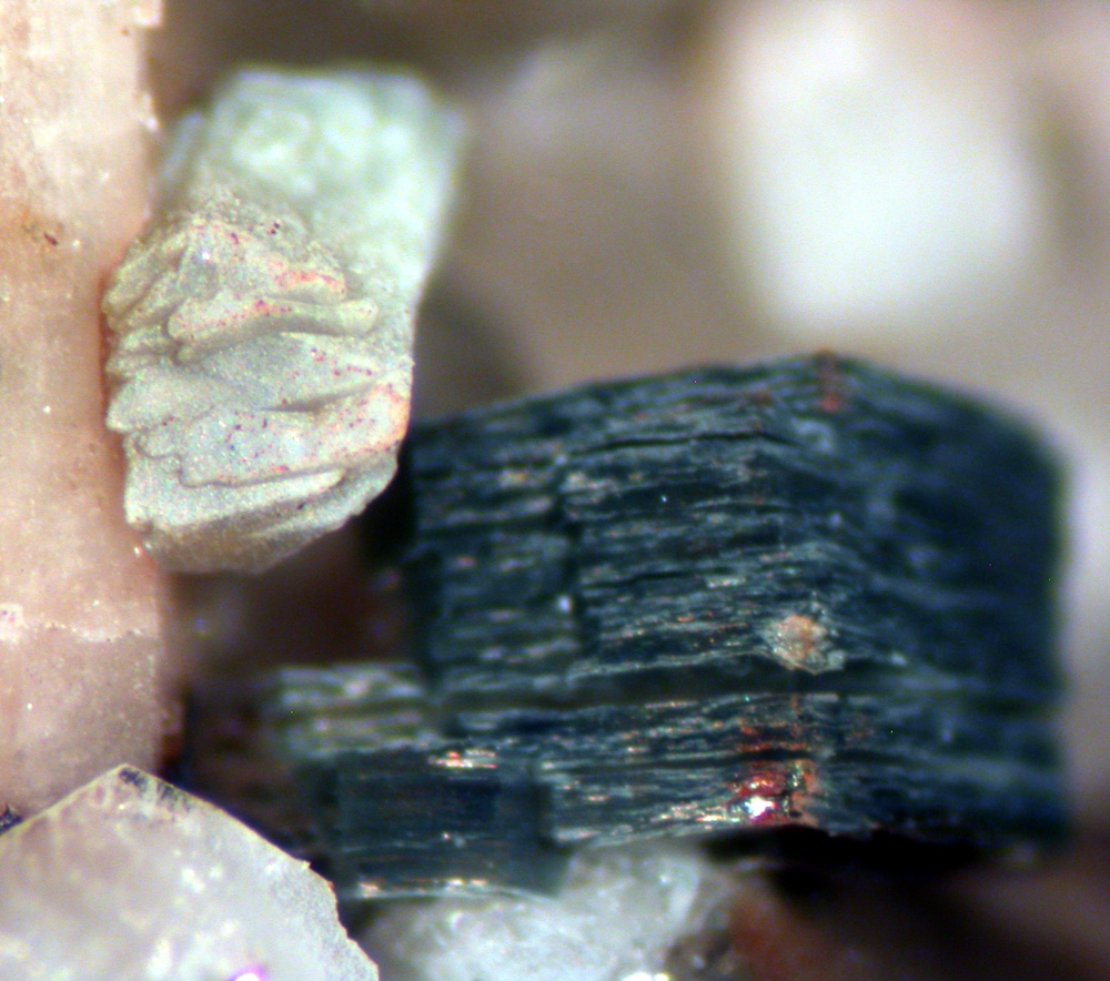 Gadolinite-(Y) & Muscovite