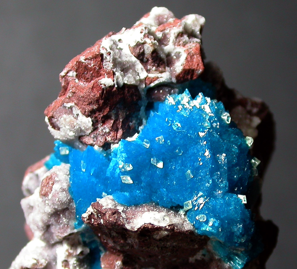 Calcite & Cavansite