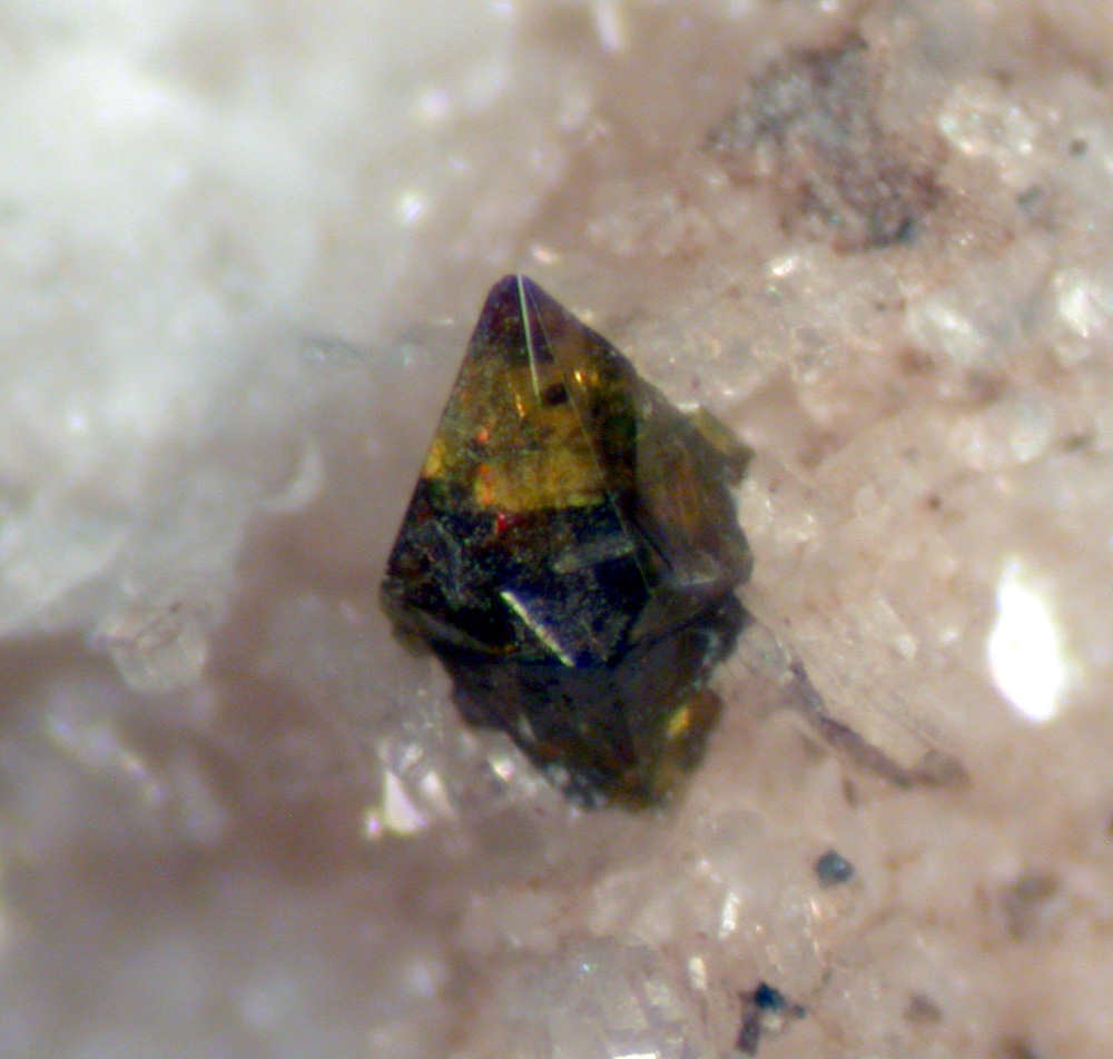 Fergusonite-(Ce) & Zircon