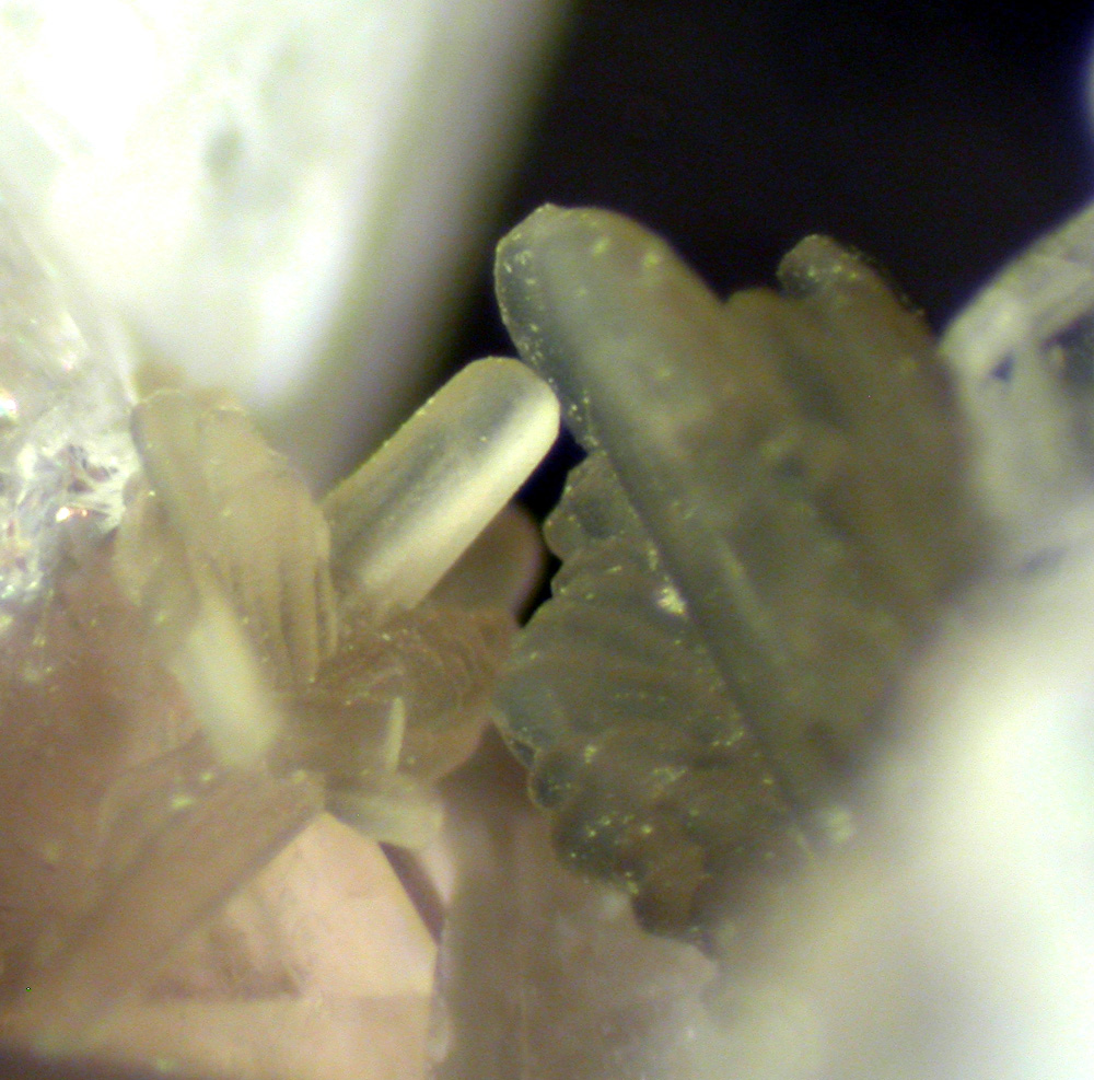 Hingganite-(Y) & Quartz