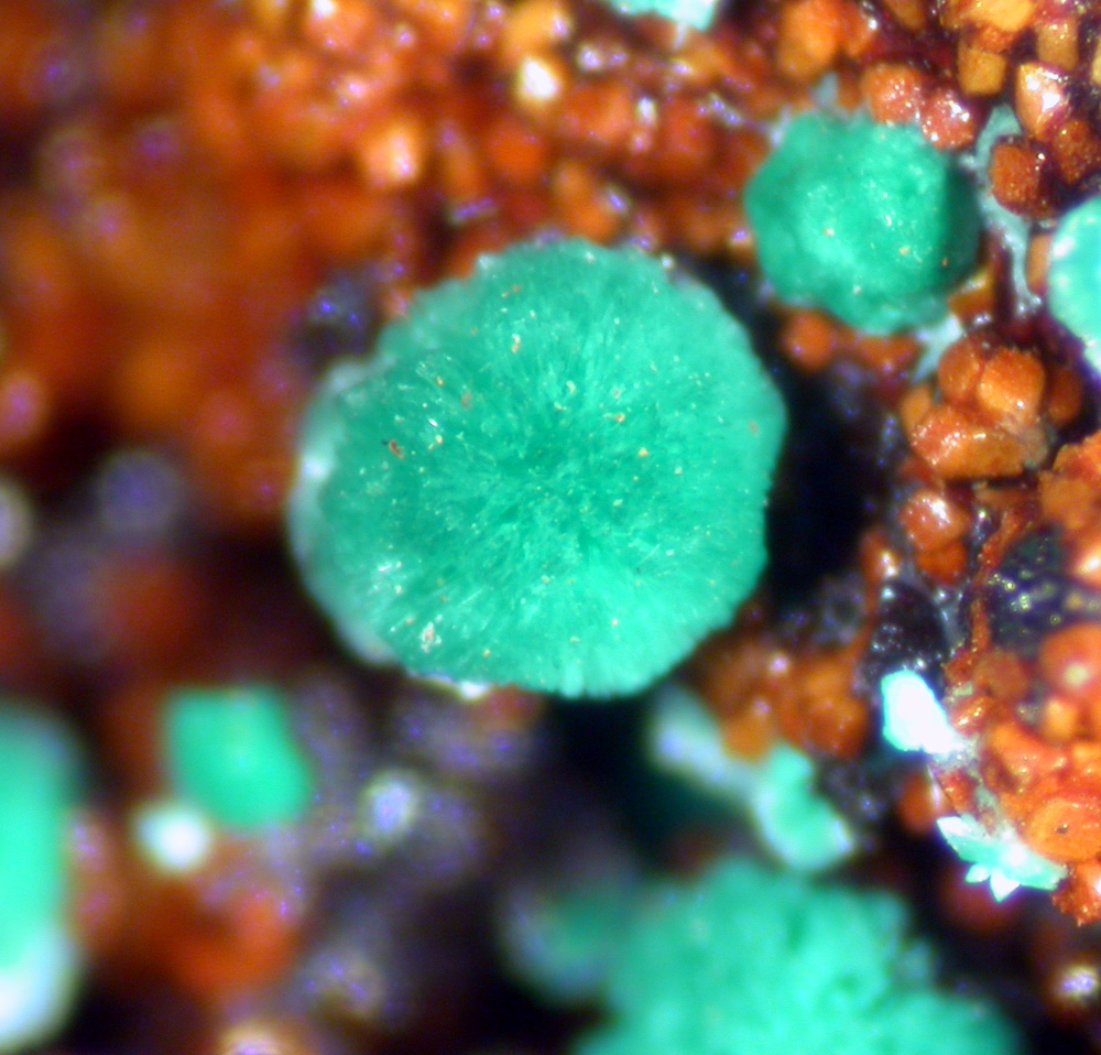 Mixite & Malachite