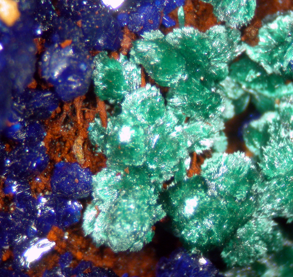 Malachite Cerussite & Azurite