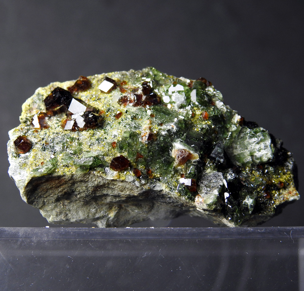 Andradite & Diopside