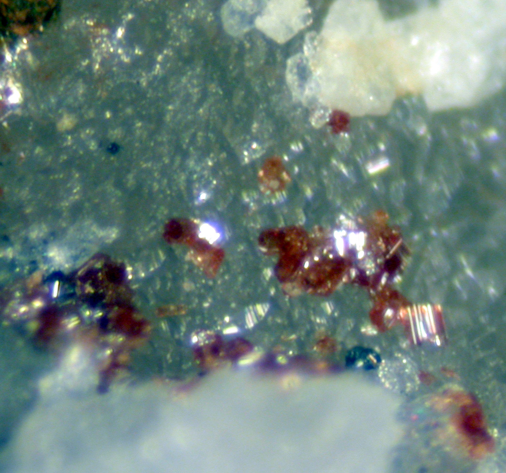 Jarosite Magnetite & Anatase