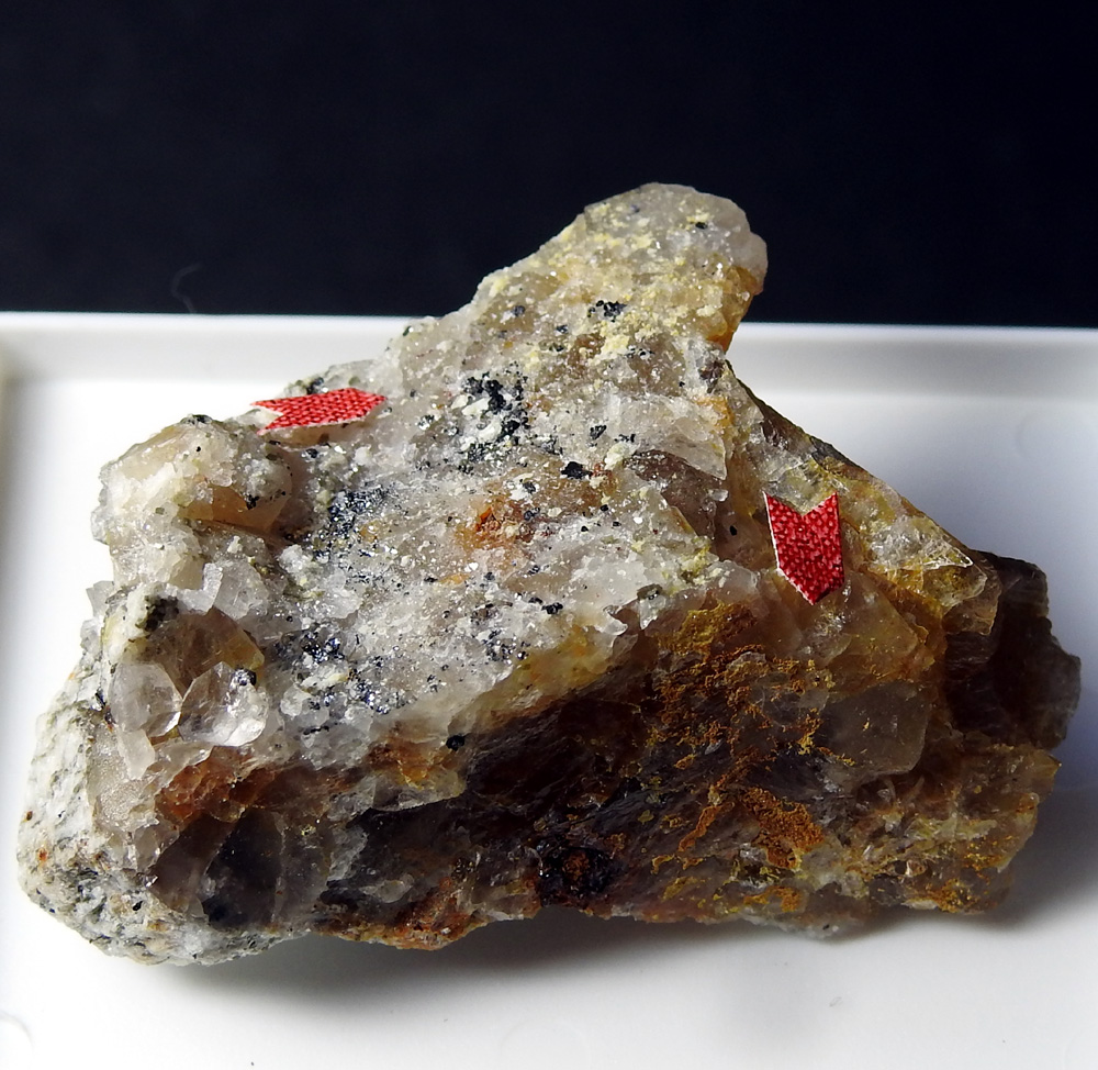 Jarosite Magnetite & Anatase