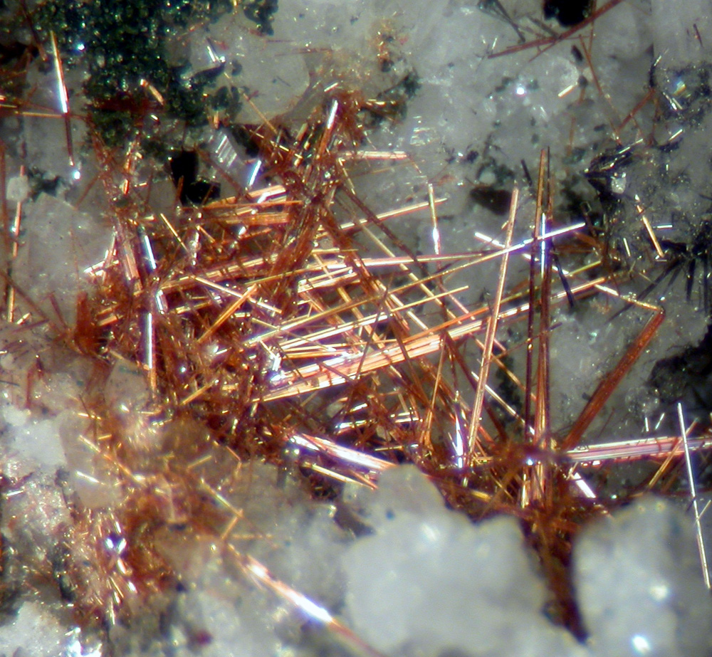 Rutile Albite