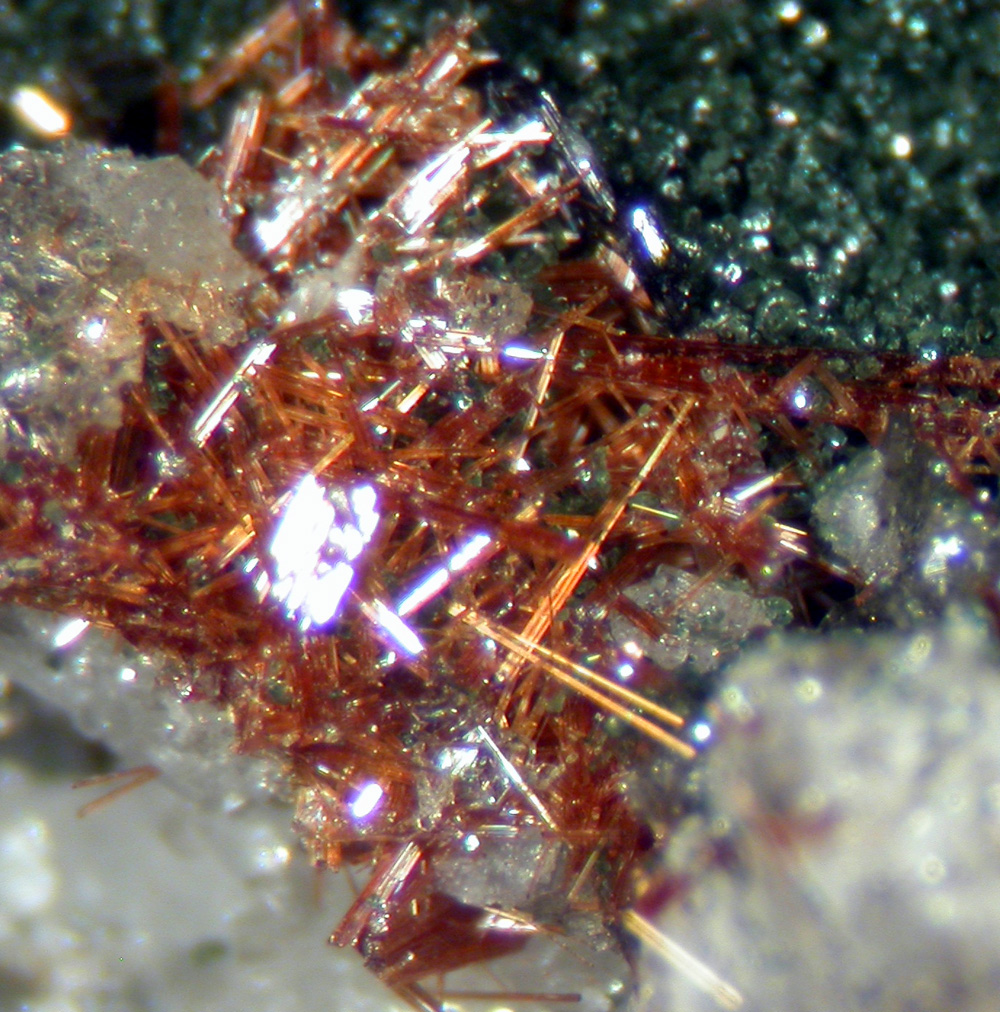 Rutile Albite