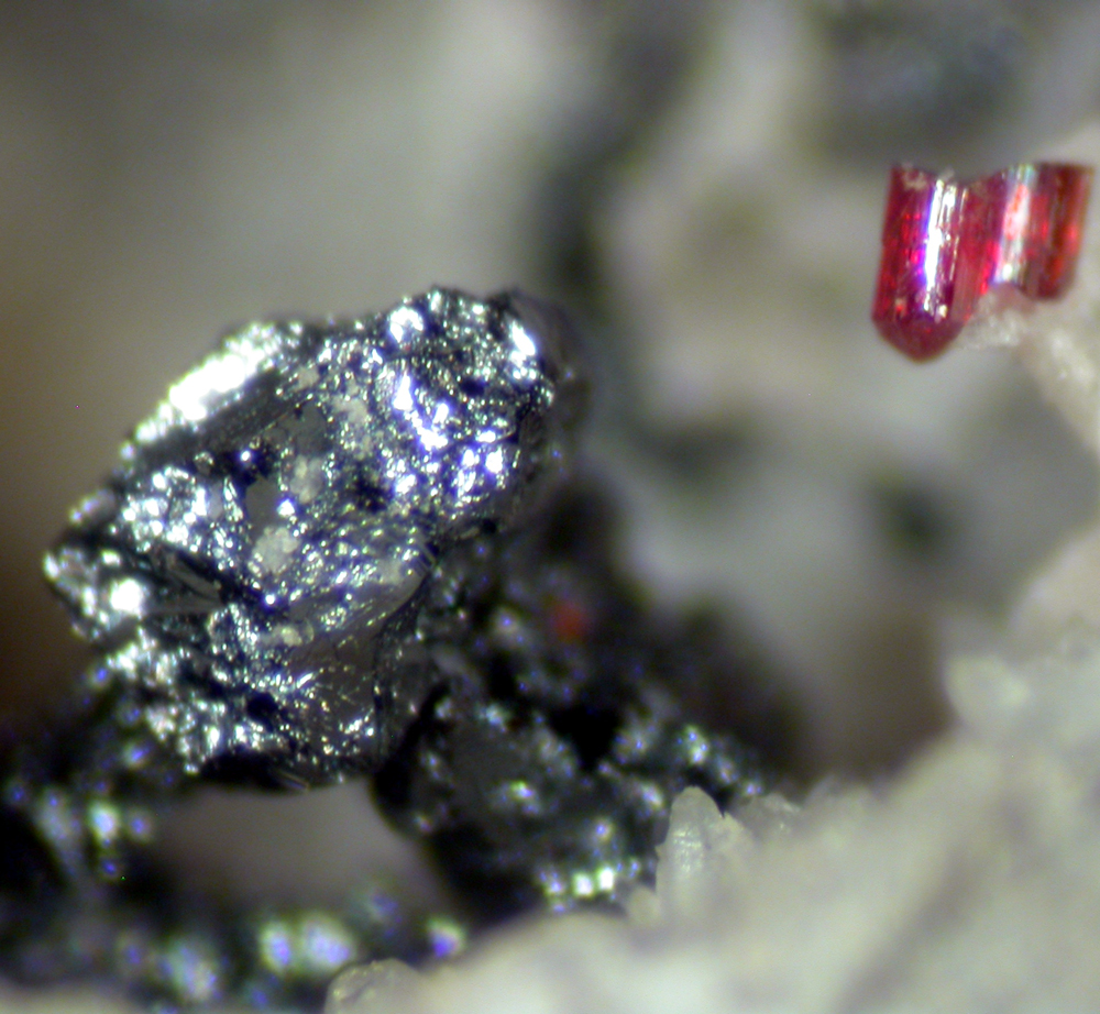 Proustite Xanthoconite & Acanthite