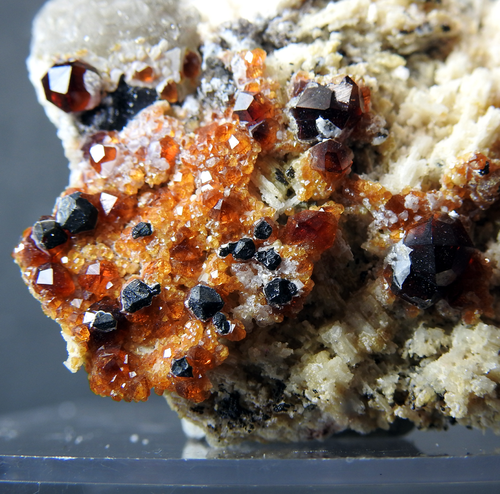 Spessartine & Quartz