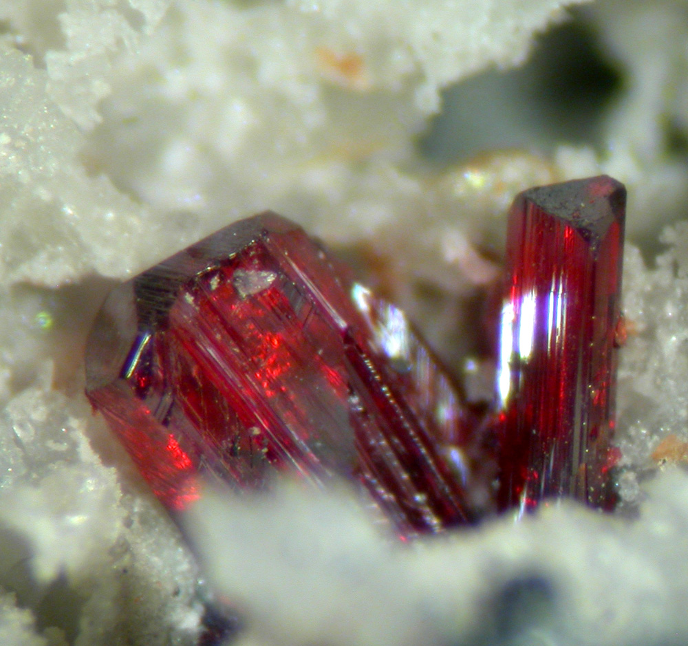 Proustite Xanthoconite & Acanthite