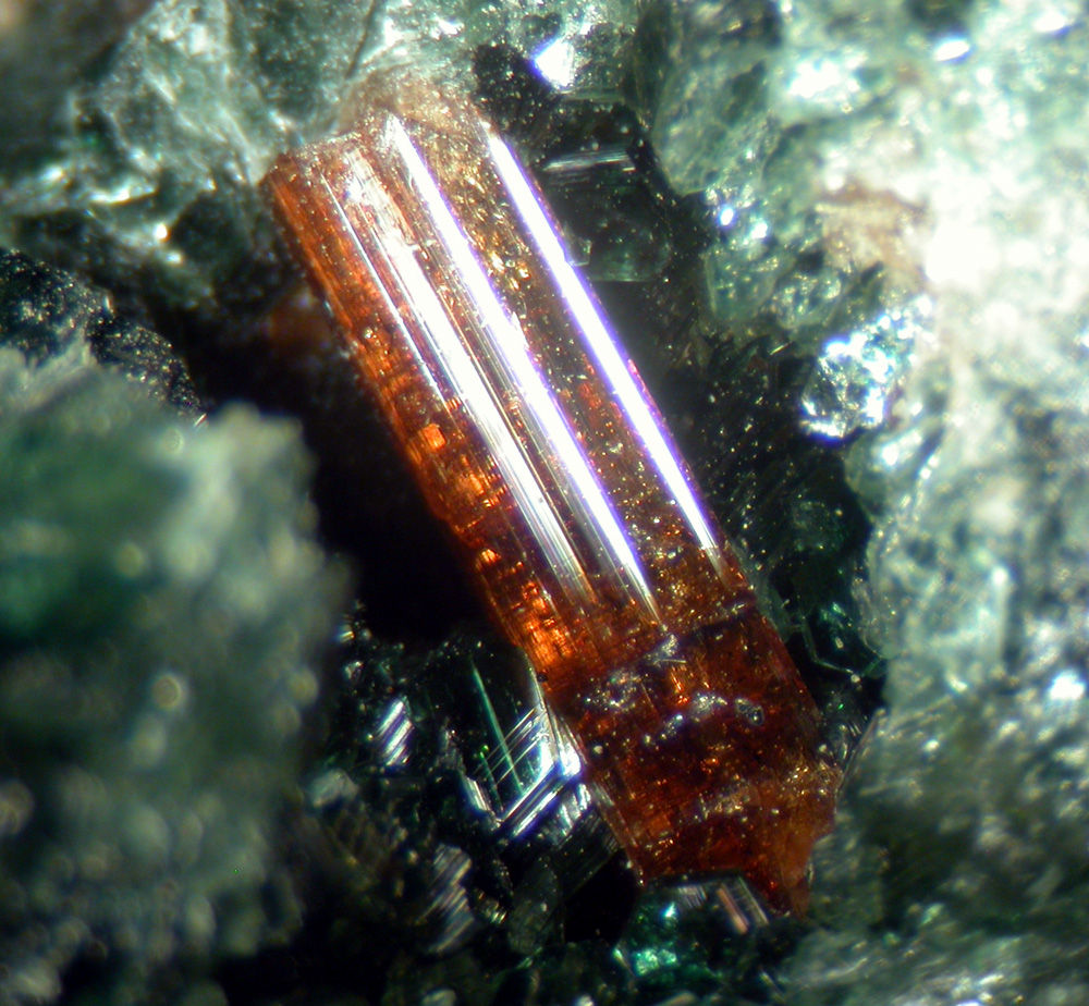 Vesuvianite & Phlogopite