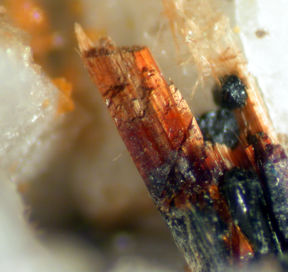 Astrophyllite Monazite-(Ce) & Zircon