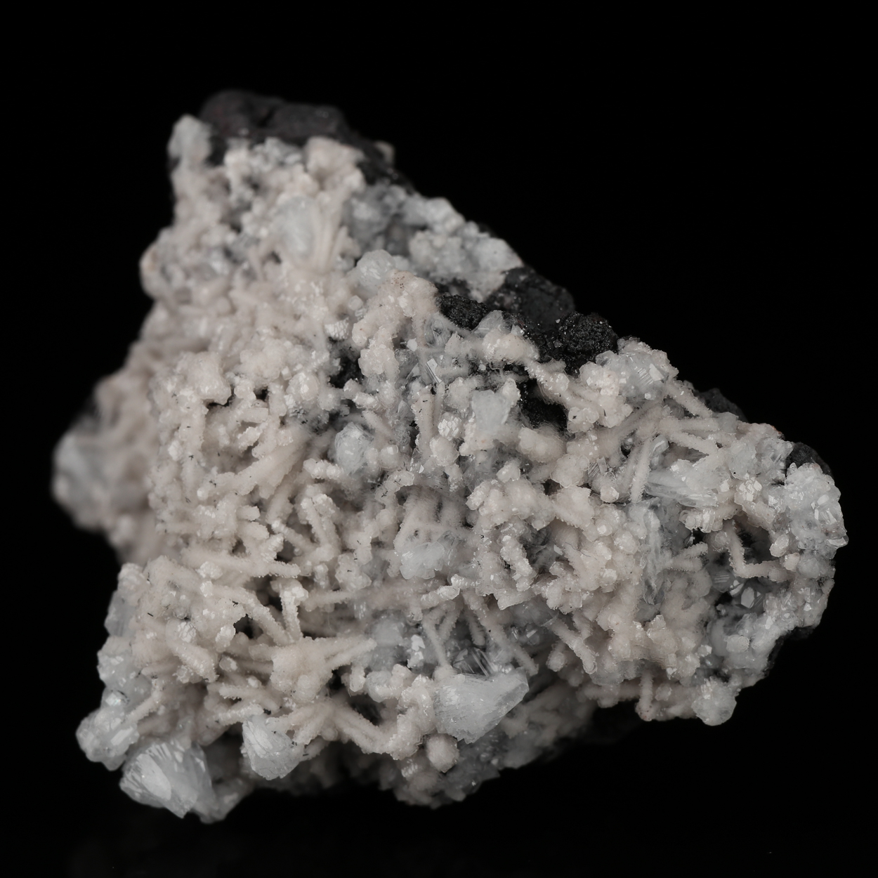 Celestine With Calcite