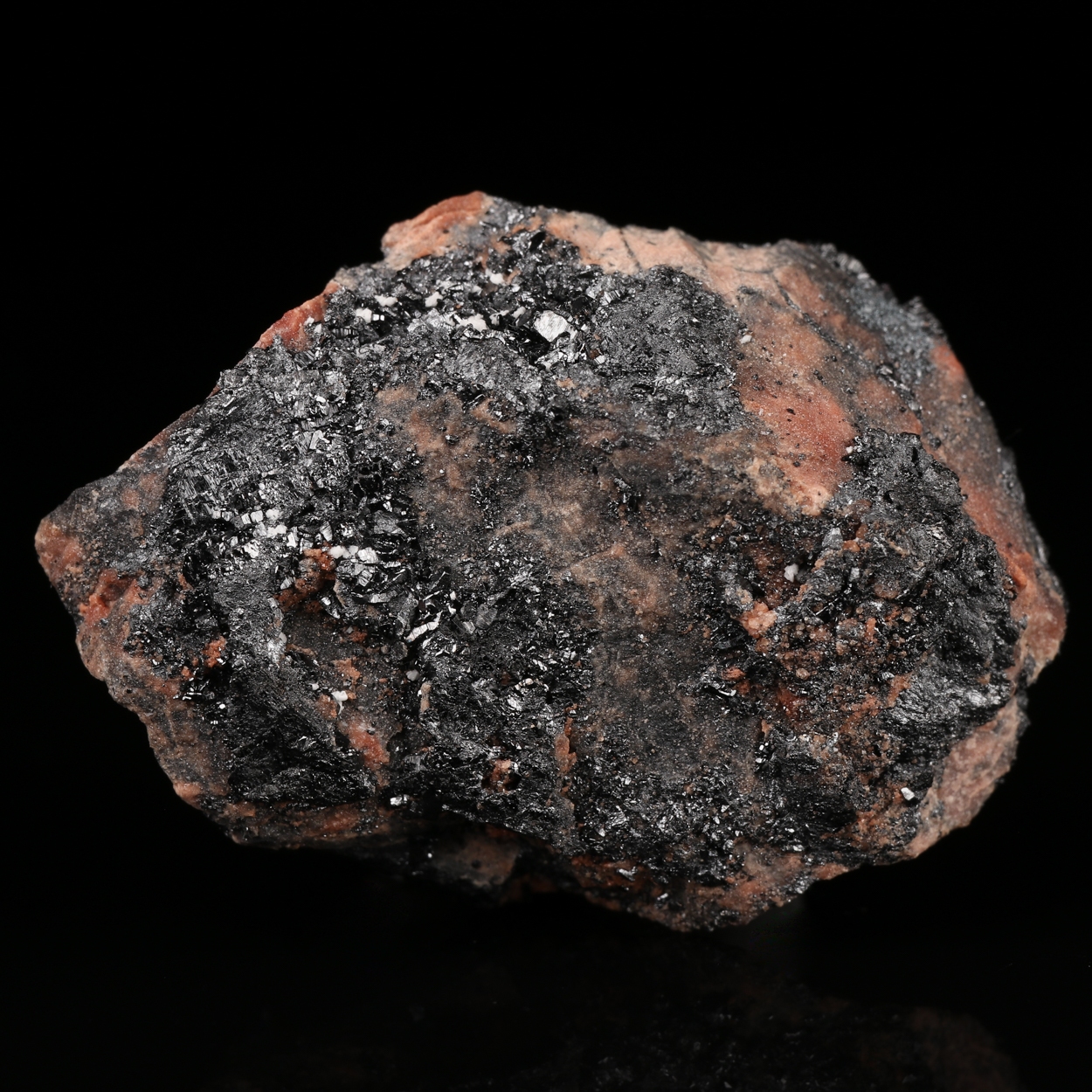 Braunite-II & Andradite With Calcite