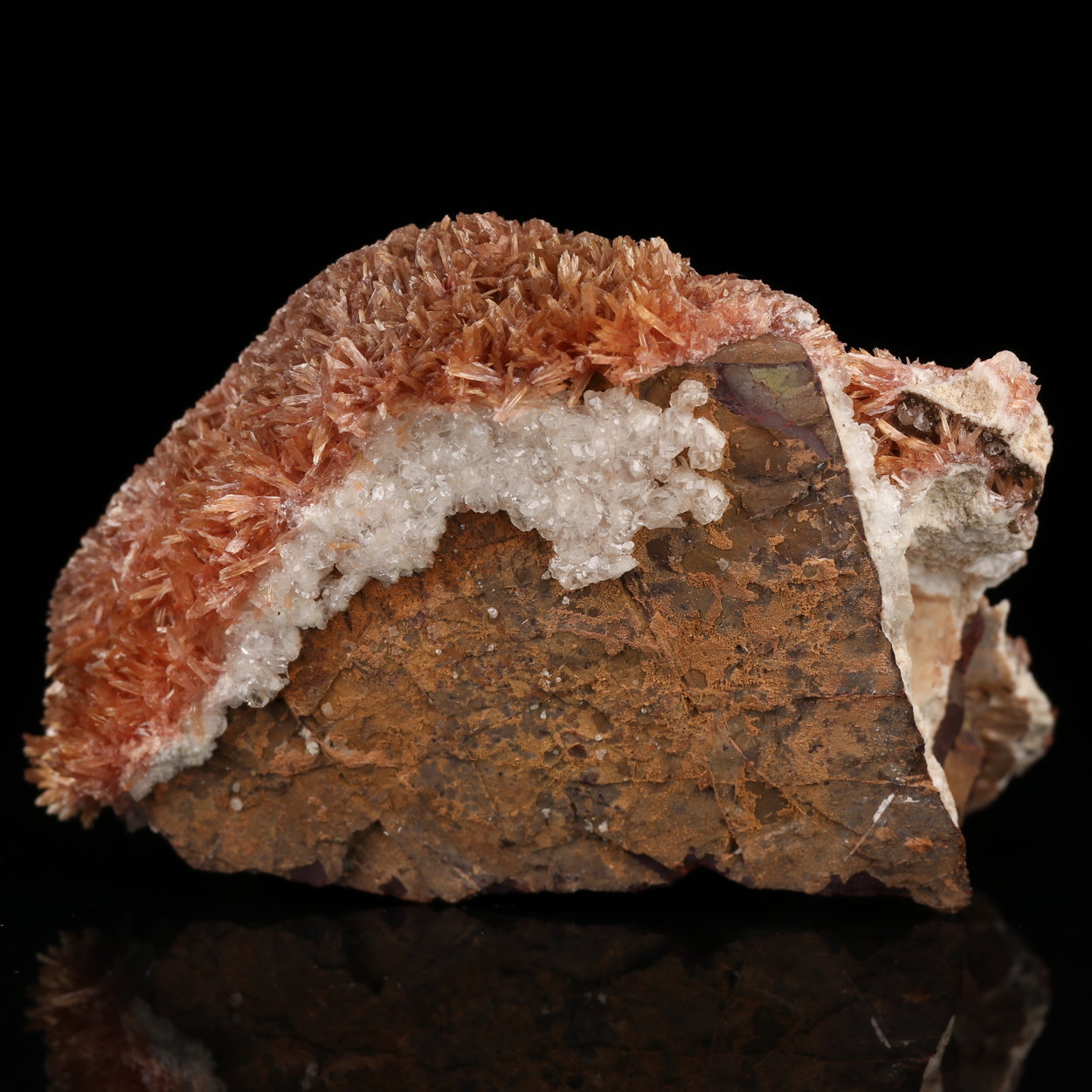 Inesite & Calcite