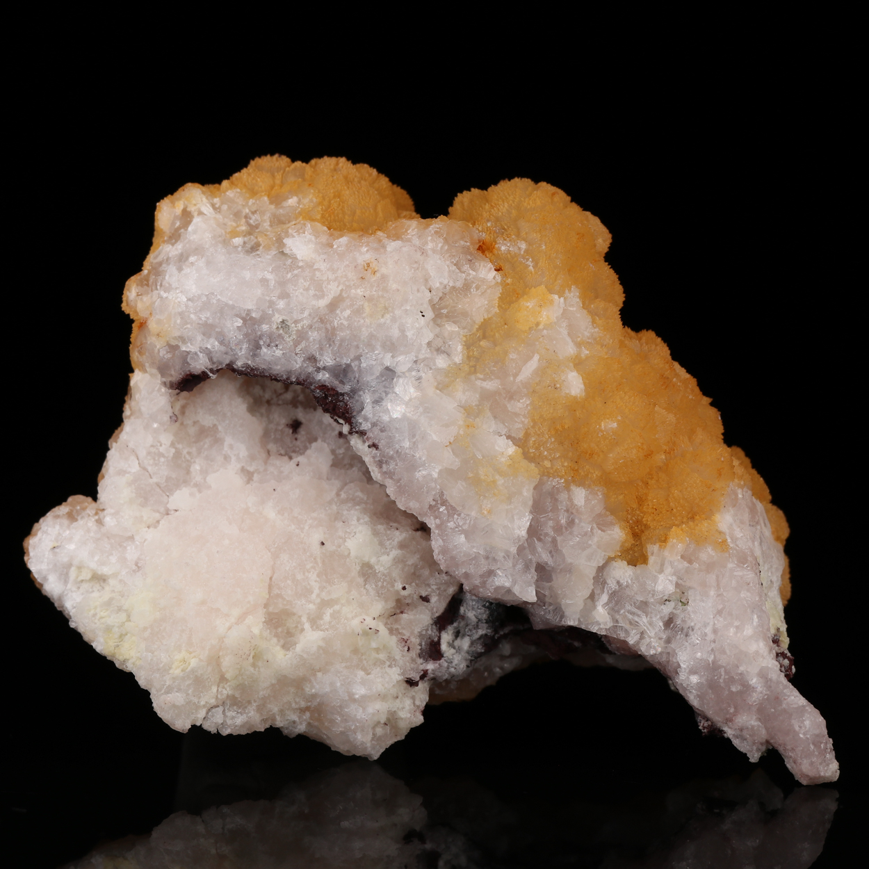 Goethite With Calcite