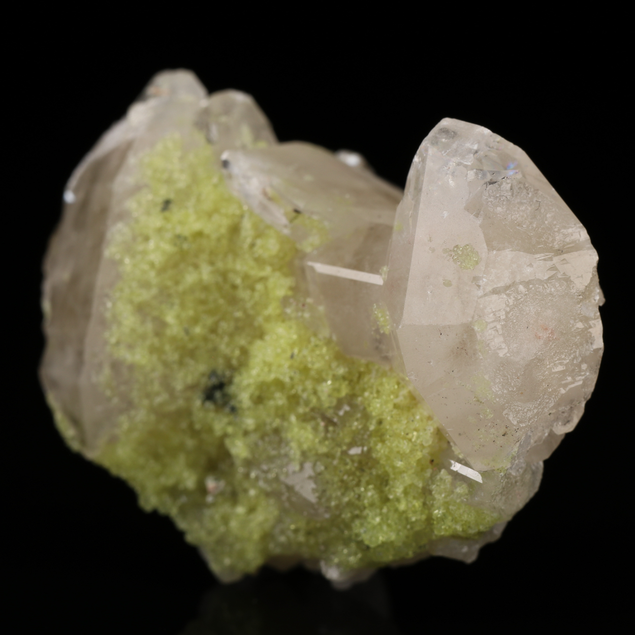 Ettringite On Calcite