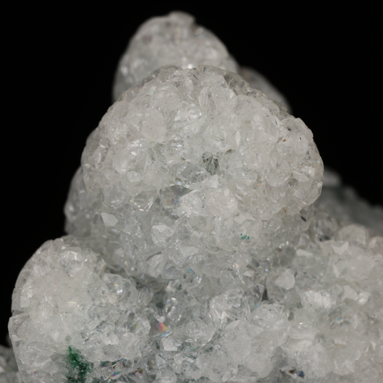 Calcite On Malachite