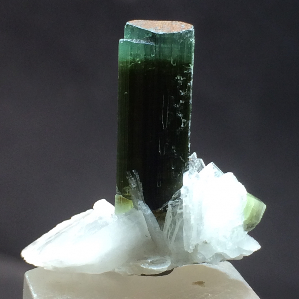 Elbaite With Quartz