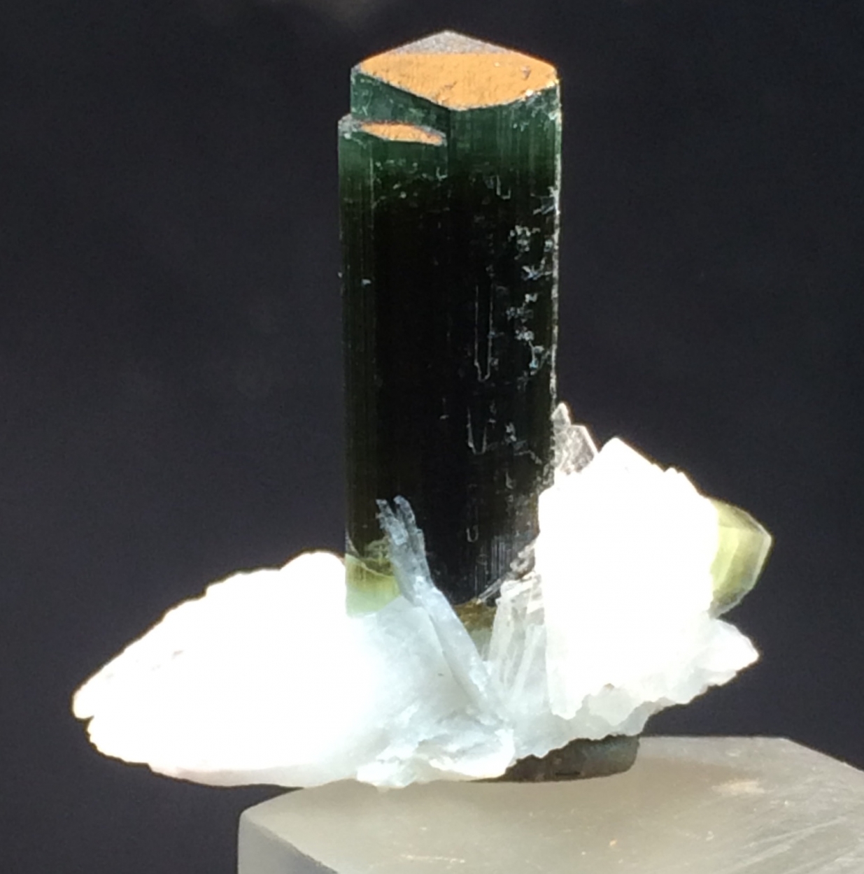 Elbaite With Quartz