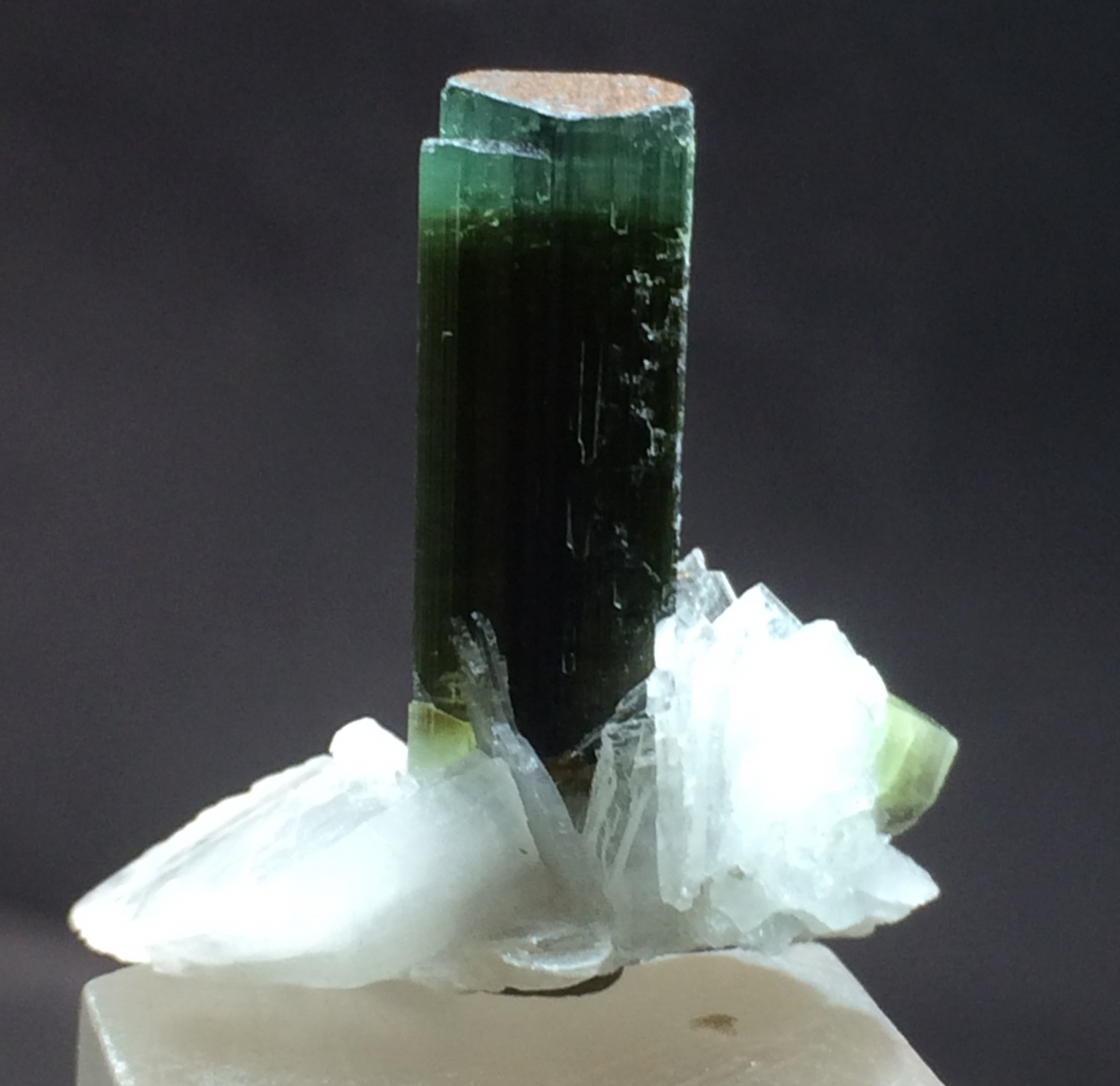 Elbaite With Quartz